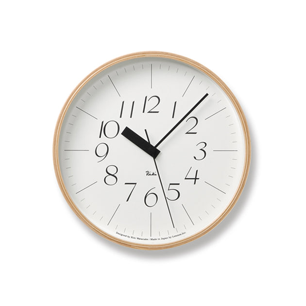 RIKI CLOCK RC［電波時計］（WR20） – GLOBAL FORME CONCRETE
