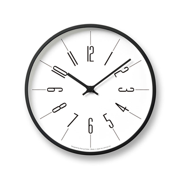 【Yasuo様】Lemnos 時計台の時計 KK13-16 C / Line Lemnos（レムノス） 時計台の時計 (SIZE:S Line) KK13-16 C 壁掛時計 i