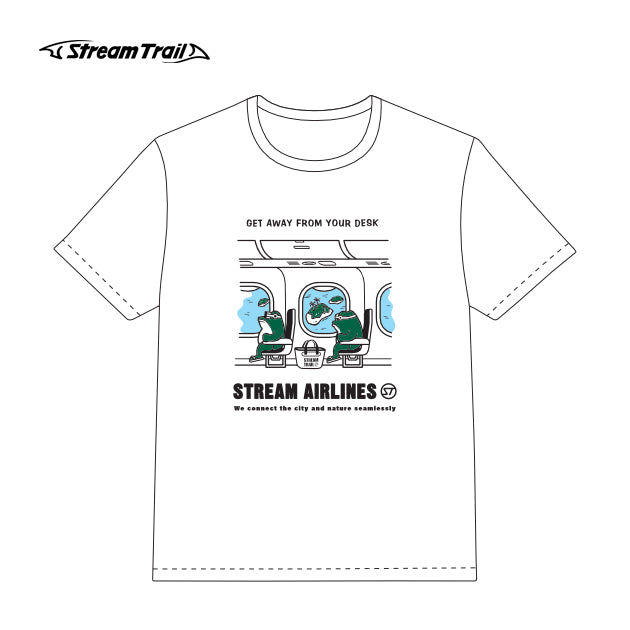 STREAM AIRLINES Airplanes（ストリーム エアラインズ エアプレインズ）Tシャツ