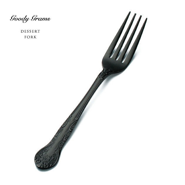 【廃番】Black Cutlery Dessert fork